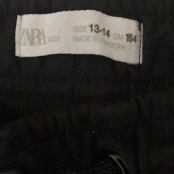 Zara black sweatpants - Picture 3 of 3